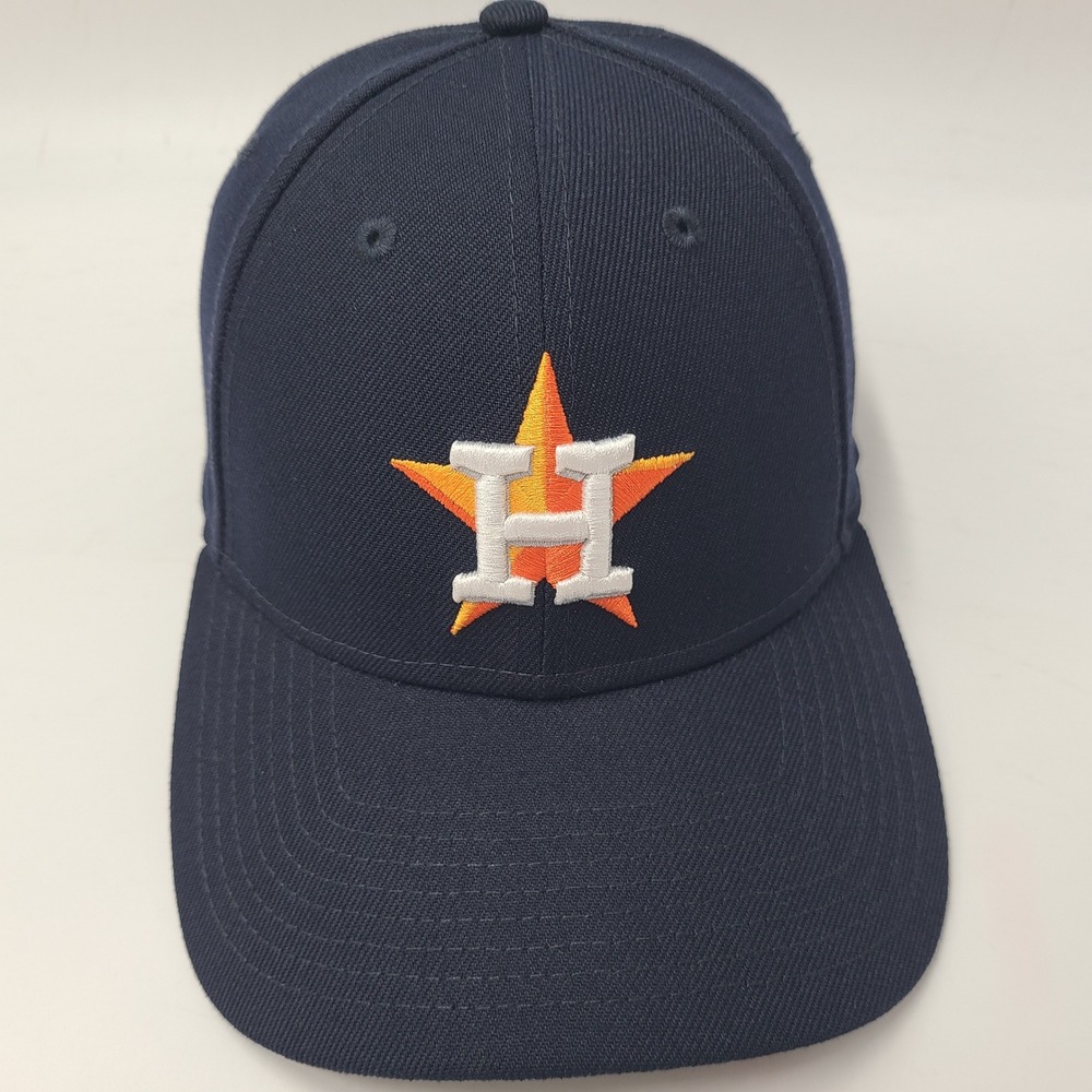 Houston Astros Hat Adjustable New Era 9Forty Blue Orange MLB Baseball Logo Men
